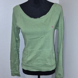 Aeropostale Light Green Women's Sweatshirt